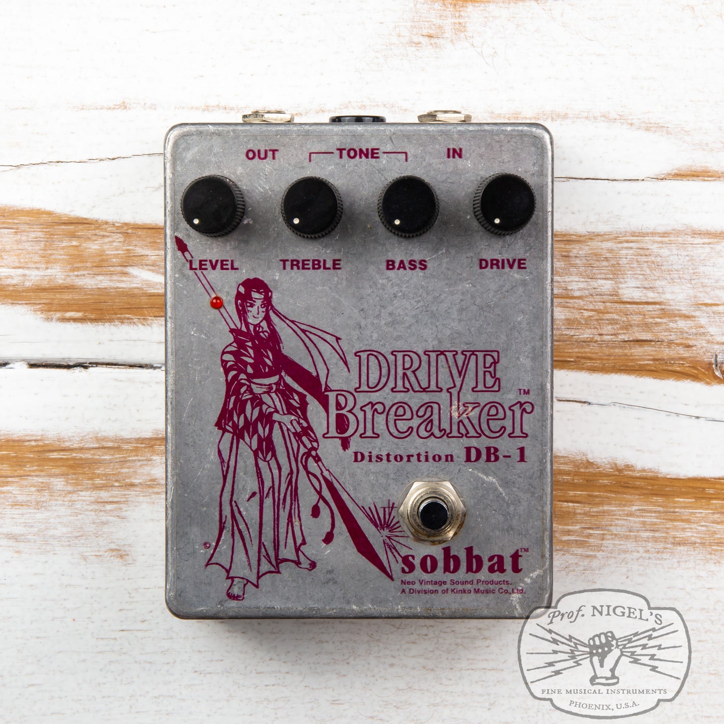 Sobbat DB-1 w/ Box Drive Breaker Distortion Handmade in Japan