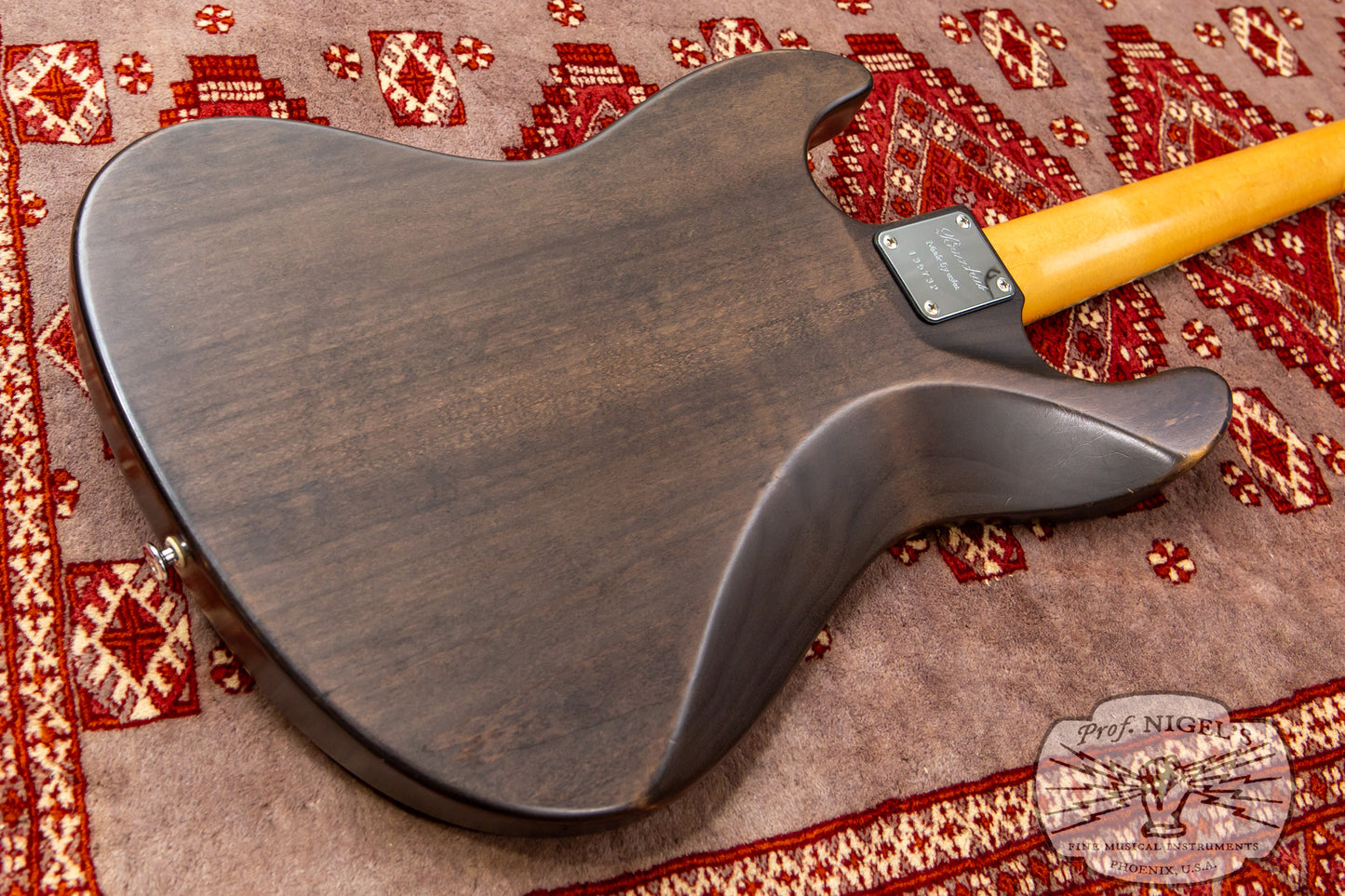 Bacchus Handmade Woodline 4 Premium Flame Maple Alder Brown Oil Boutique J-style Made in Japan