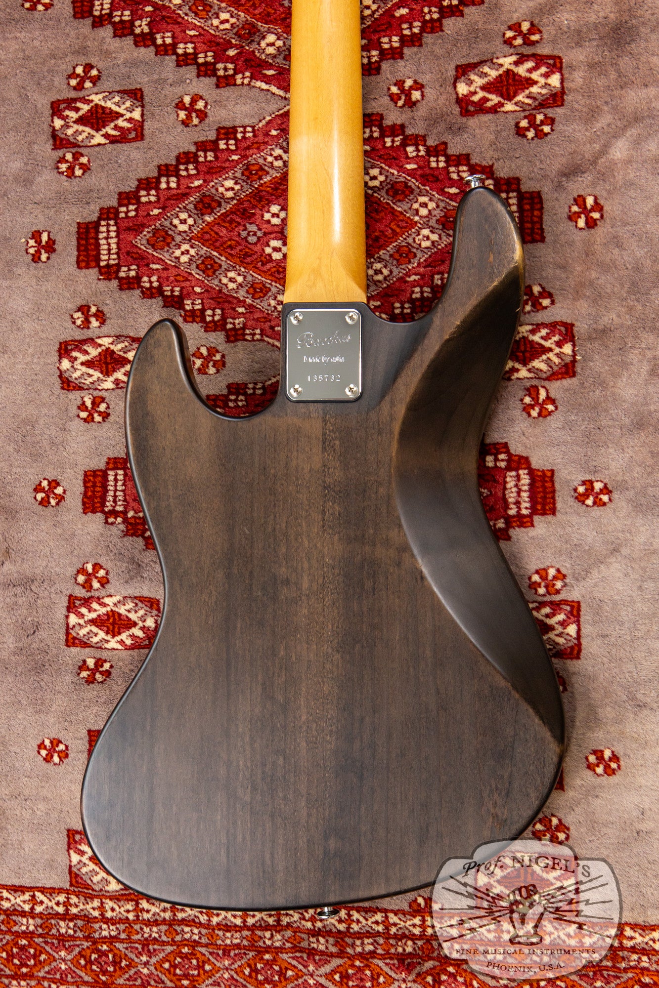 Bacchus Handmade Woodline 4 Premium Flame Maple Alder Brown Oil Boutique J-style Made in Japan