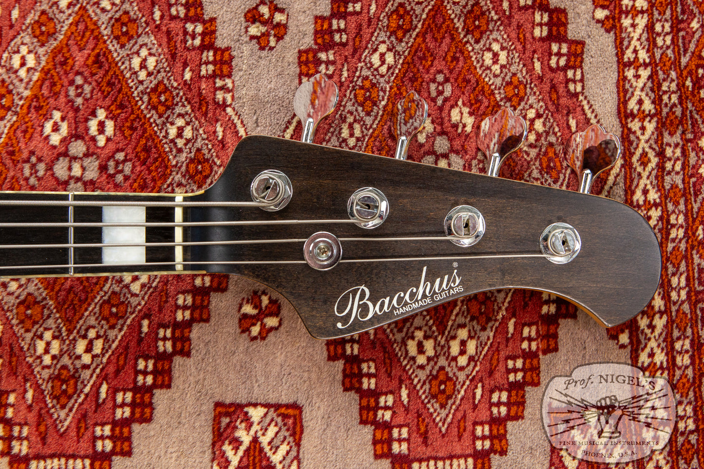 Bacchus Handmade Woodline 4 Premium Flame Maple Alder Brown Oil Boutique J-style Made in Japan