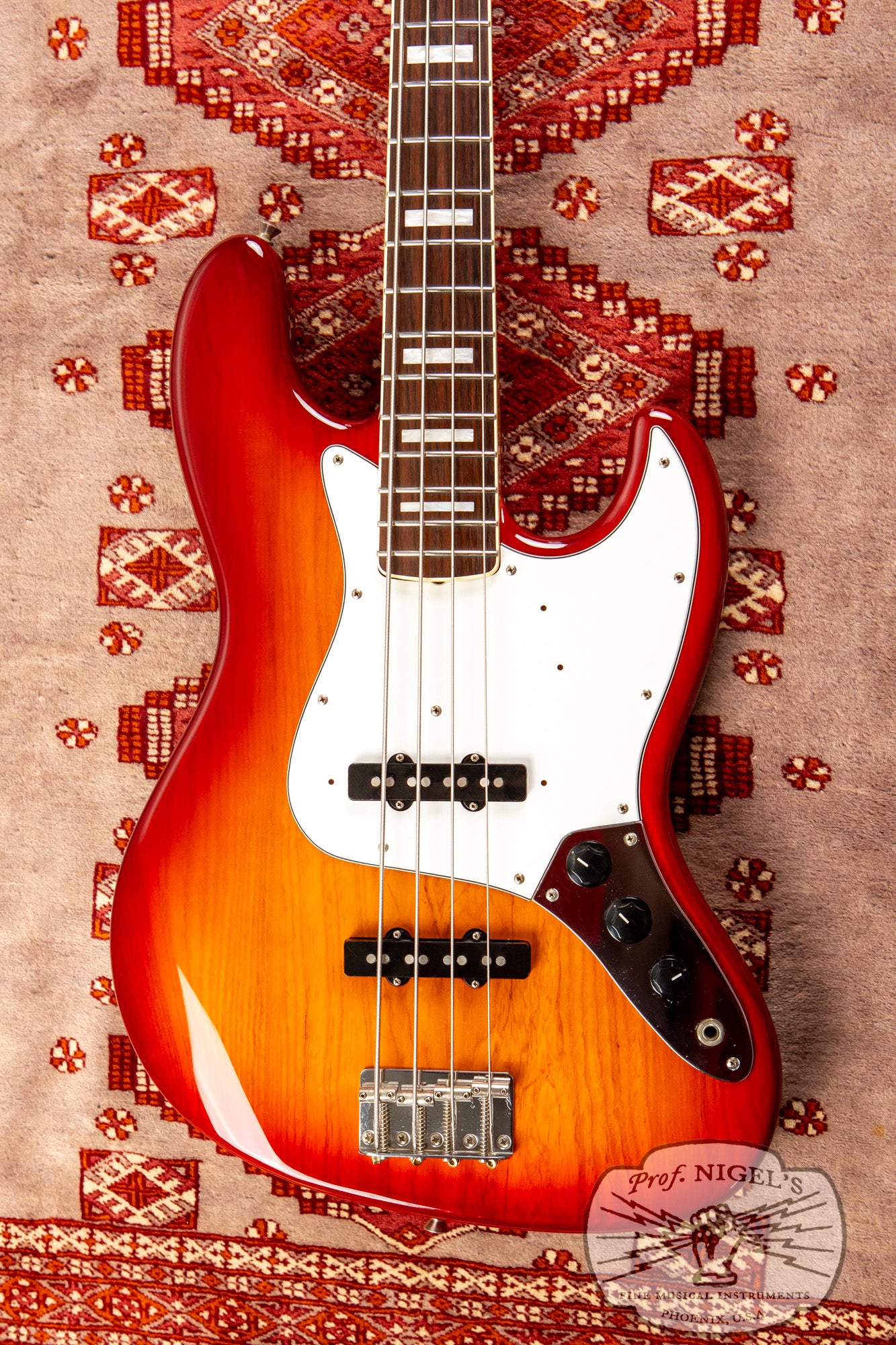 Fender MIJ JB75-100US Cherry Sunburst Jazz Bass Made in Japan Tokai Gakki