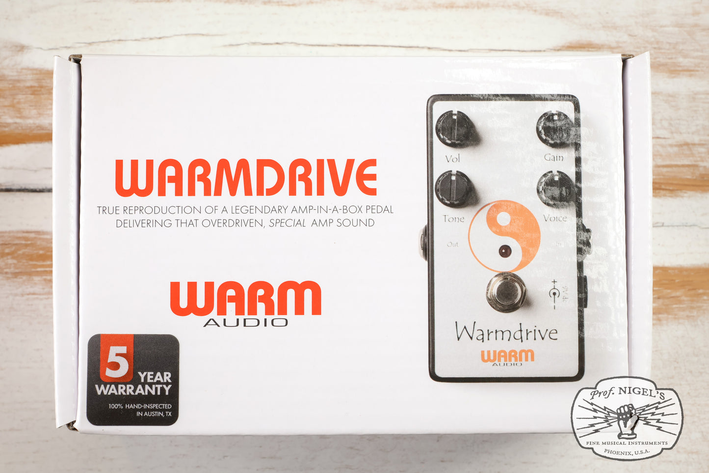 Open Box - Warm Audio Warmdrive Legendary Amp-In-A-Box Overdrive Pedal WA-WD