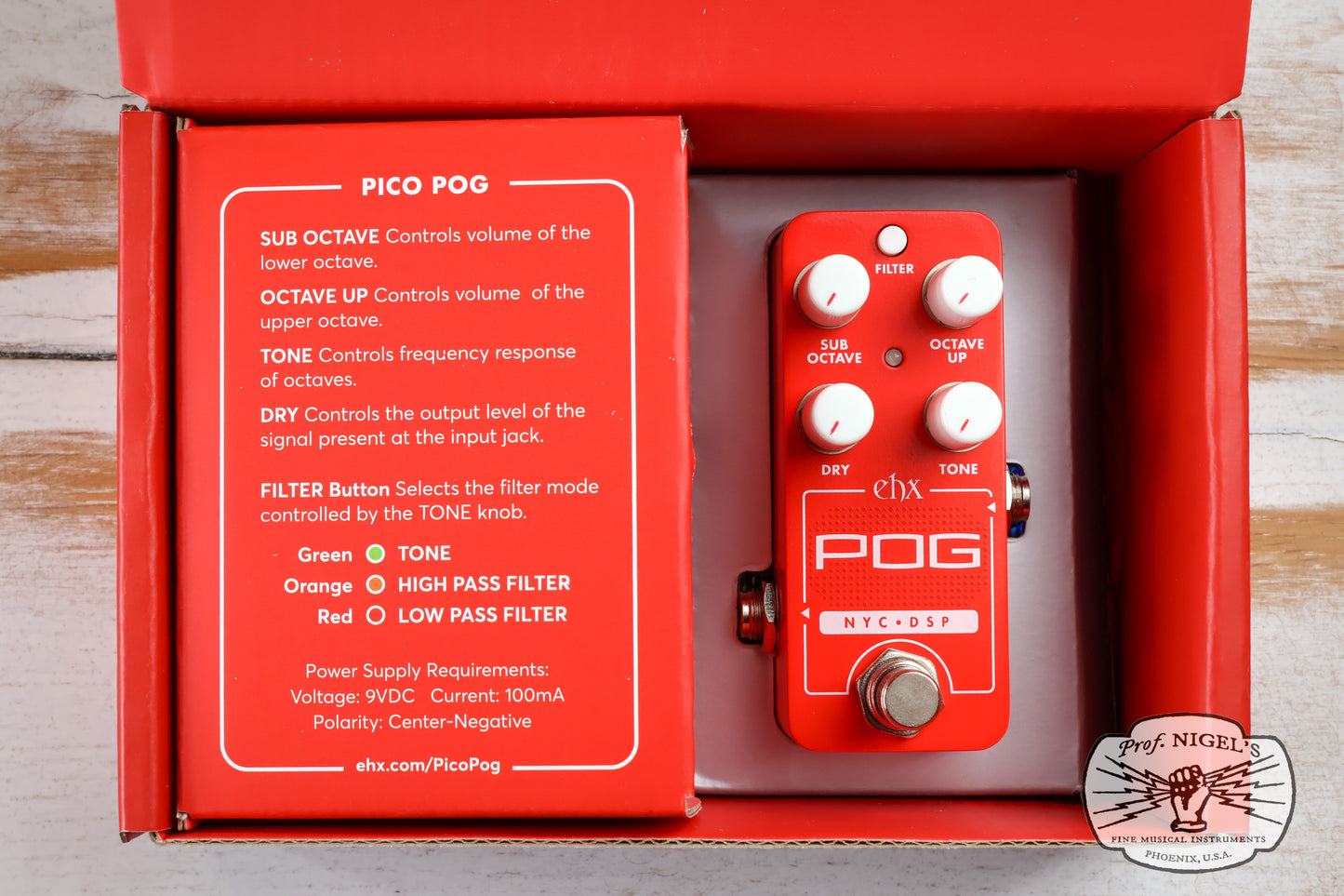 Open Box - Pico POG Polyphonic Octave Generator