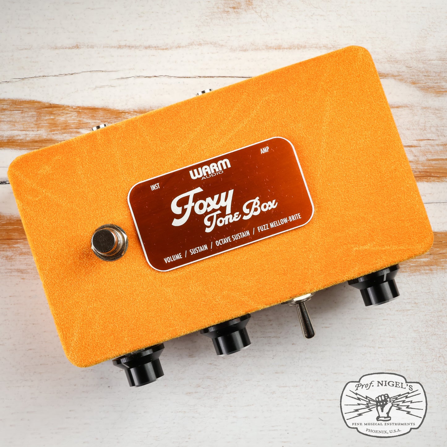 Open Box - Foxy Tone Box – Octave-Up Germanium Fuzz Pedal WA-FTB