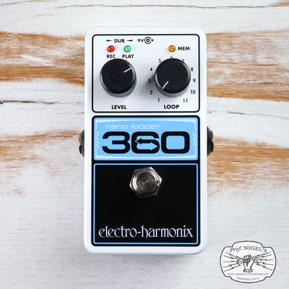 Open Box - Electro-Harmonix Nano Looper 360 Compact 360-Second Looper Pedal