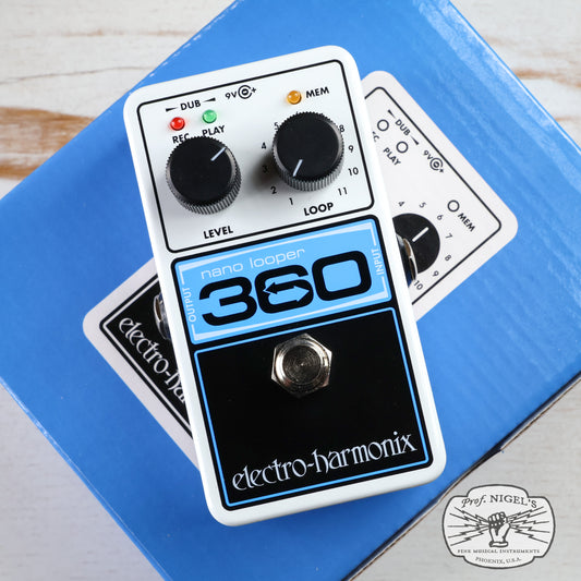 Open Box - Electro-Harmonix Nano Looper 360 Compact 360-Second Looper Pedal