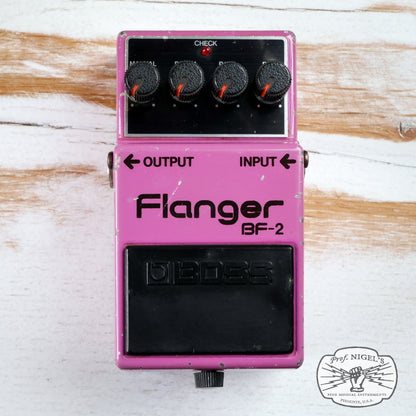 Boss BF-2 Flanger (Black Label) Vintage MIJ Made in Japan