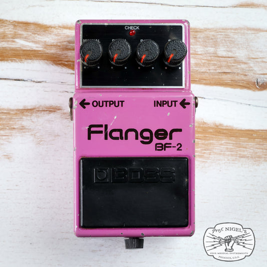 Boss BF-2 Flanger (Black Label) Vintage MIJ Made in Japan