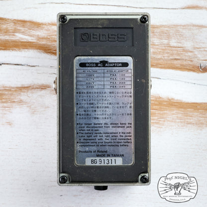 Boss FZ-2 Hyper Fuzz Effects Pedal MIT Silver Label