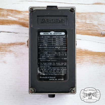Boss BF-2 Flanger (Black Label) Vintage MIJ Made in Japan VG
