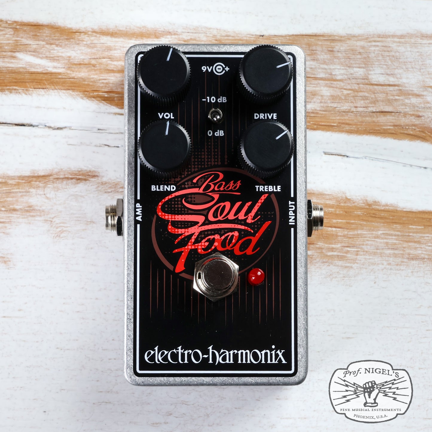 Open Box - Electro-Harmonix Bass Soul Food Transparent Overdrive