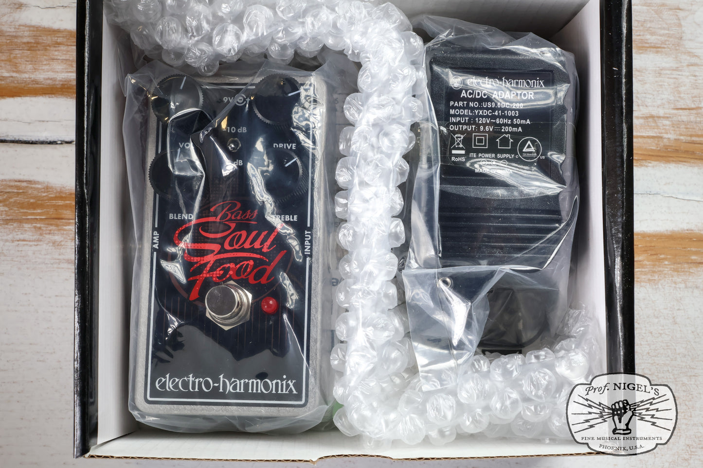 Open Box - Electro-Harmonix Bass Soul Food Transparent Overdrive