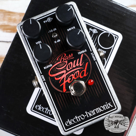 Open Box - Electro-Harmonix Bass Soul Food Transparent Overdrive