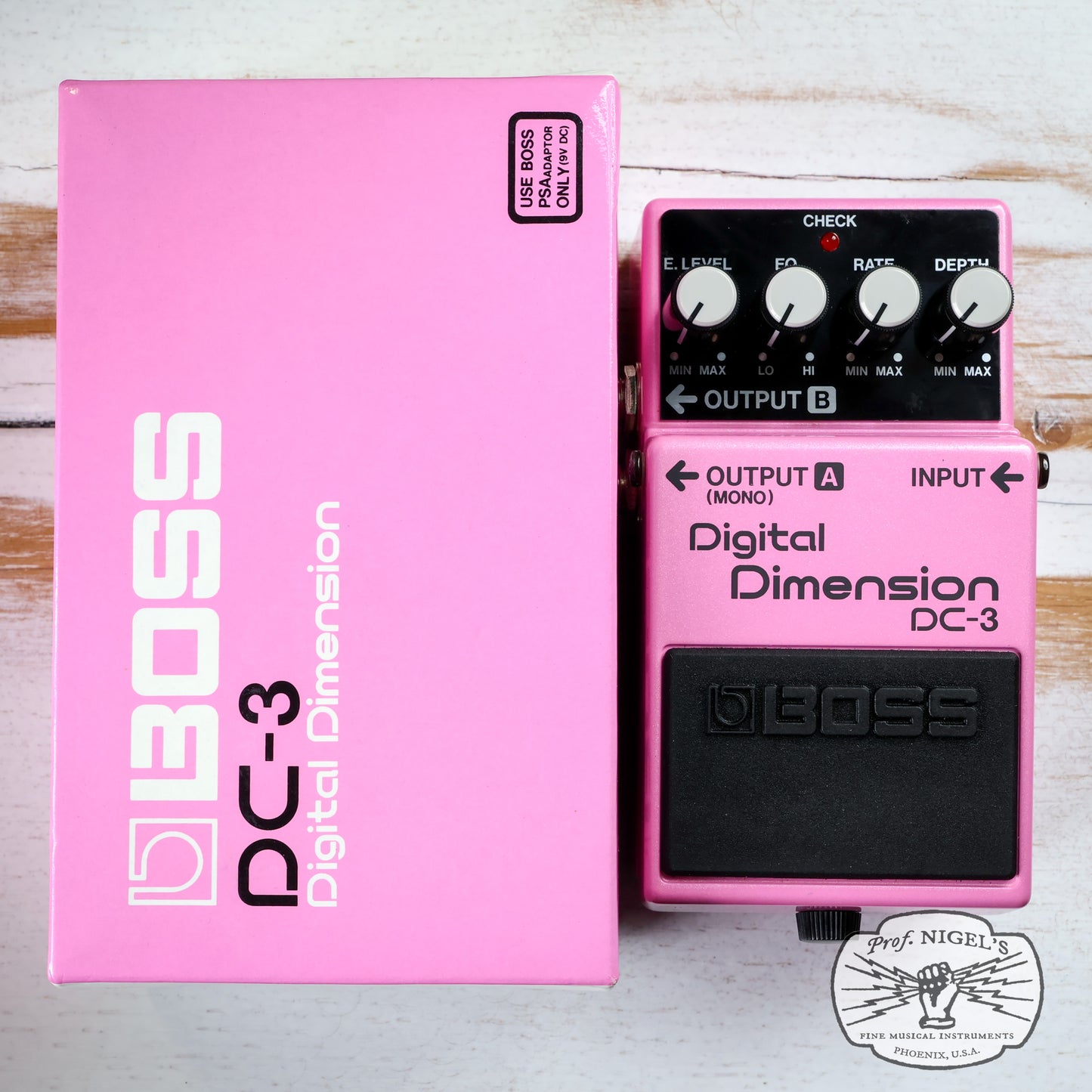 Boss DC-3 Digital Dimension Near Mint w/ Box Blue Label Vintage MIJ