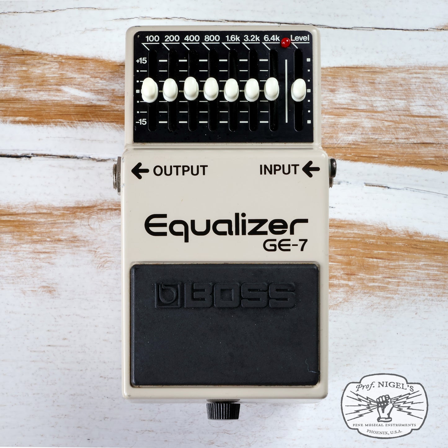 Boss GE-7 Equalizer MIJ Black Label Made in Japan