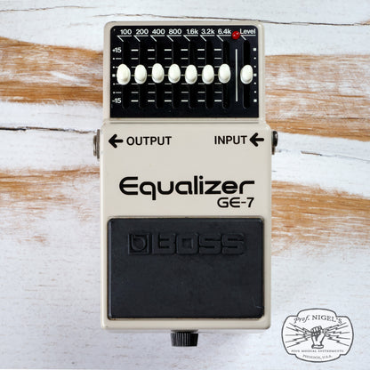 Boss GE-7 Equalizer MIJ Black Label Made in Japan