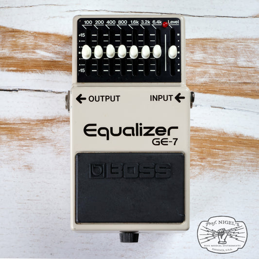 Boss GE-7 Equalizer MIJ Black Label Made in Japan