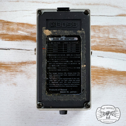 Boss GE-7 Equalizer MIJ Black Label Made in Japan