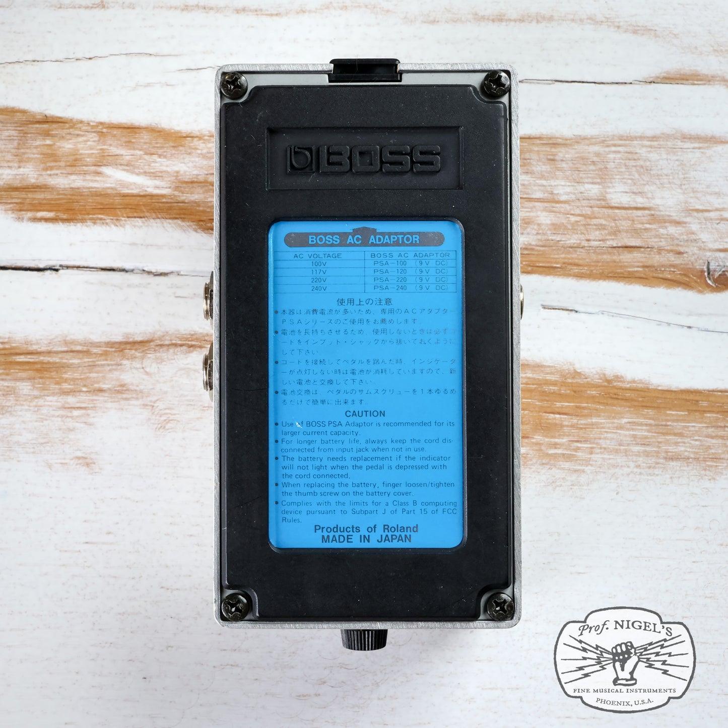 Boss DD-3 Digital Delay w/ Box Long Chip MIJ Blue Label Made in Japan