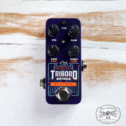 Open Box - Electro-Harmonix Pico Triboro Bridge Overdrive / Distortion / Fuzz Pedal