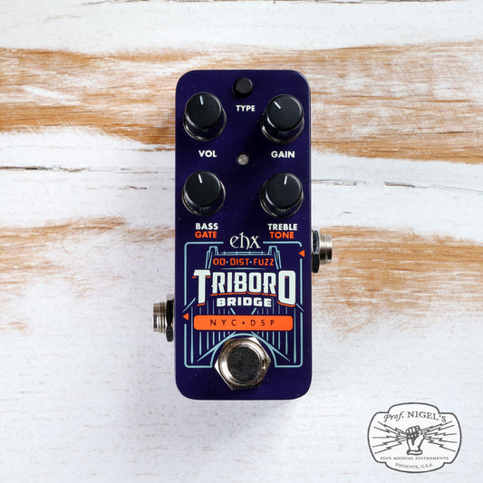 Open Box - Electro-Harmonix Pico Triboro Bridge Overdrive / Distortion / Fuzz Pedal