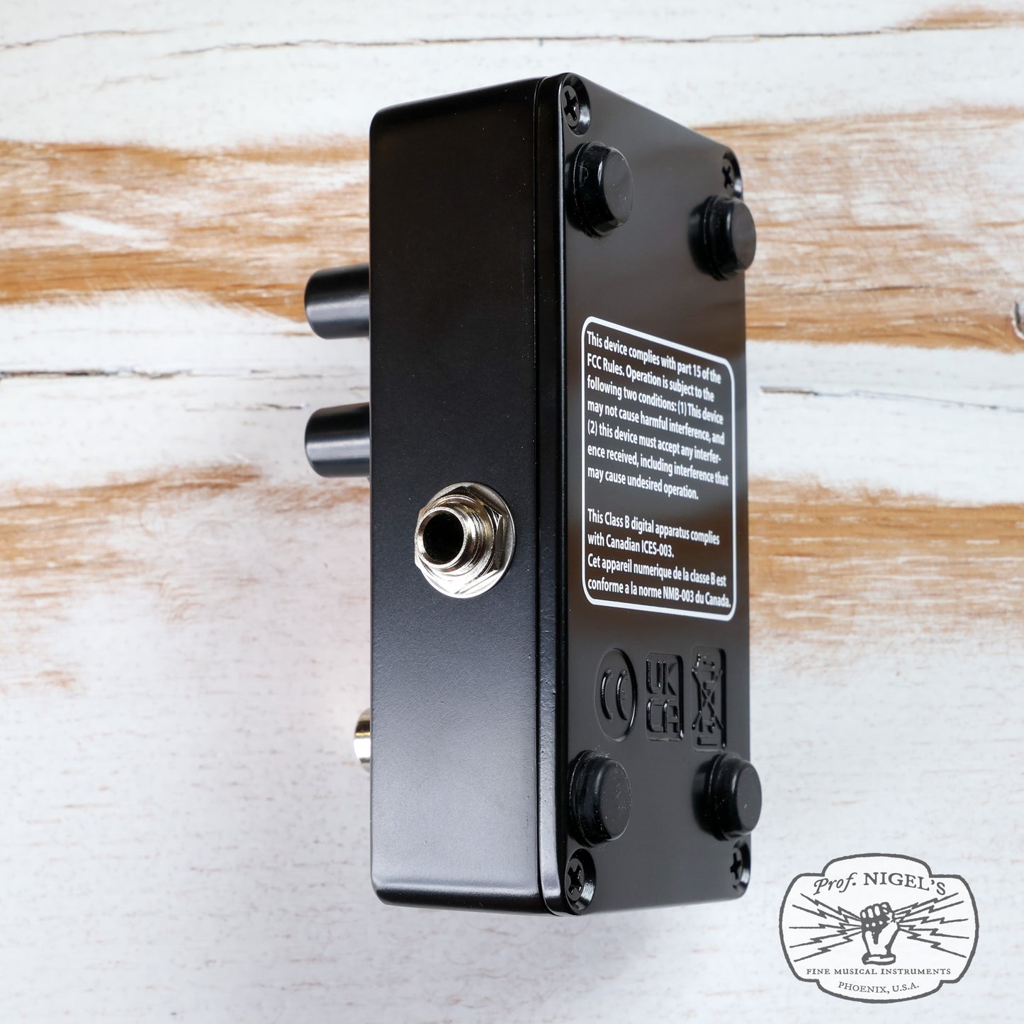 Open Box - Bender Royale Fuzz Classic Germanium Mkiii 3-transistor Fuzz Black