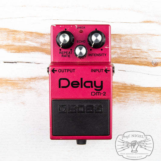 Boss DM-2 Delay (Black Label) 1983 MIJ Vintage Made in Japan