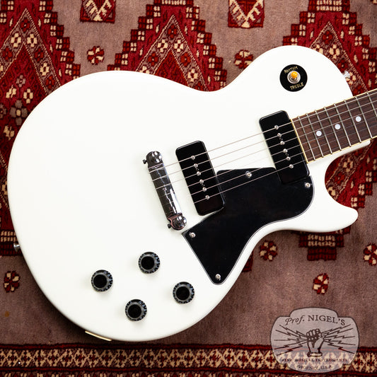 Bacchus Craft MIJ BLS-JR/R Arctic White Electric Guitar Les Paul LP Jr-style Made in Japan