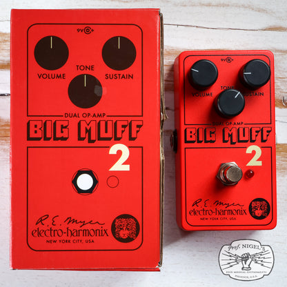 Open Box - Electro-Harmonix Big Muff 2 Fuzz Distortion