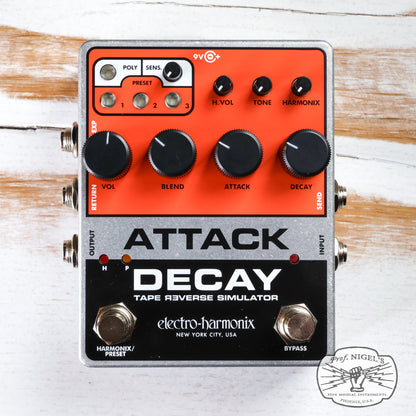 Open Box - Electro-Harmonix Attack Decay Tape Reverse Simulator