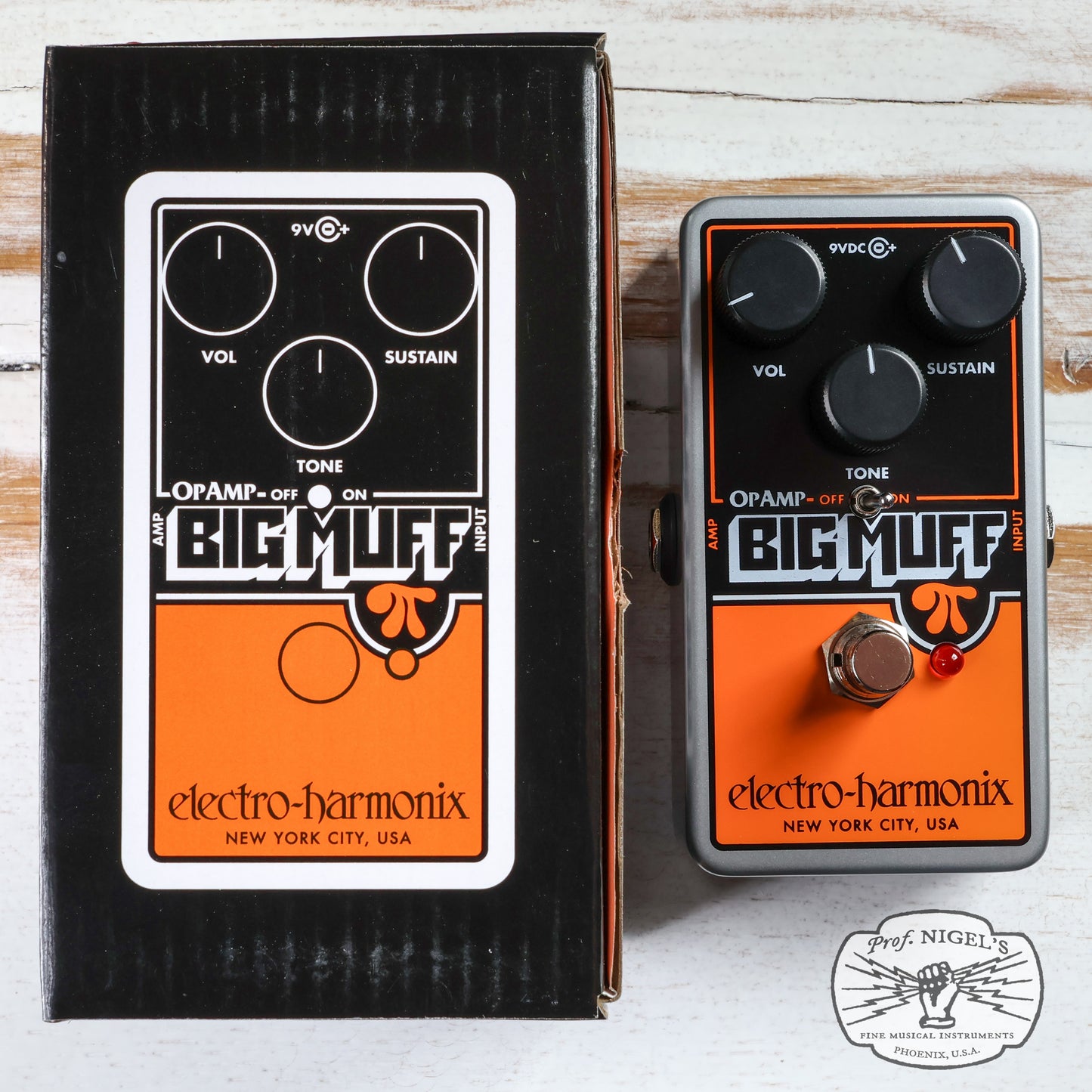 Open Box - Electro-Harmonix Op-Amp Big Muff Pi Fuzz