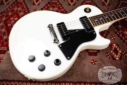 Bacchus Craft MIJ BLS-JR/R Arctic White Electric Guitar Les Paul LP Jr-style Made in Japan