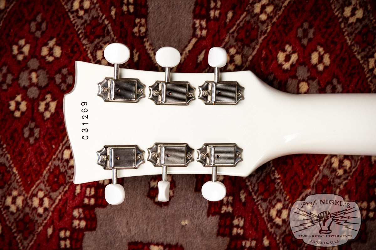 Bacchus Craft MIJ BLS-JR/R Arctic White Electric Guitar Les Paul LP Jr-style Made in Japan
