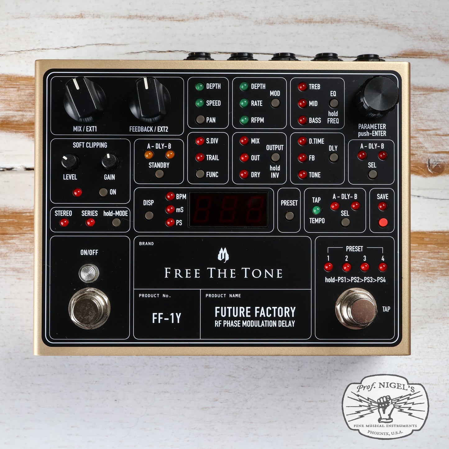 Free The Tone FF-1Y Future Factory RF Phase Modulation Delay