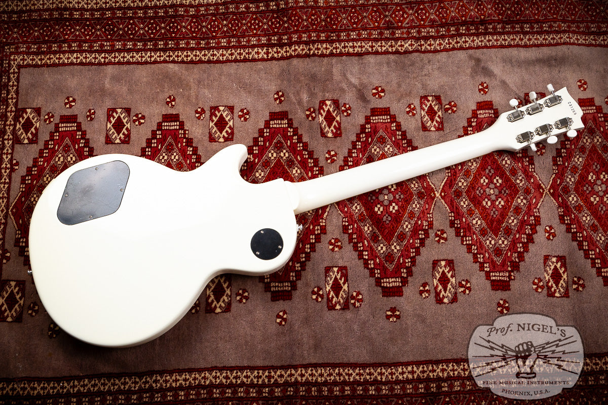 Bacchus Craft MIJ BLS-JR/R Arctic White Electric Guitar Les Paul LP Jr-style Made in Japan