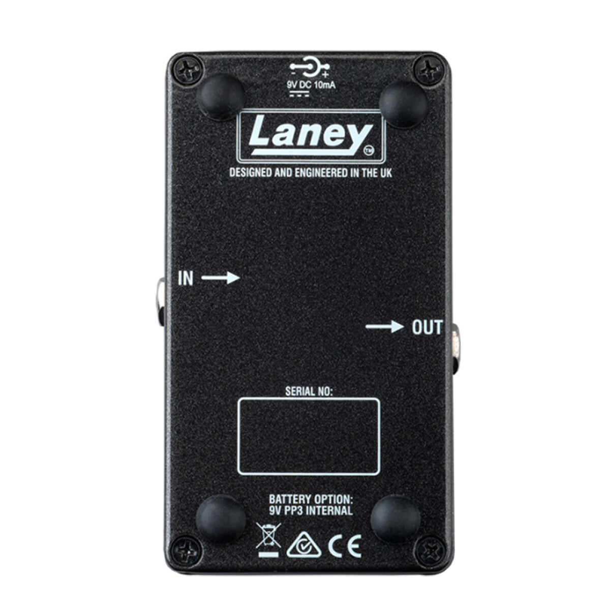 Laney Black Country Customs Blackheath Tri-Mode Bass Distortion Effects Pedal