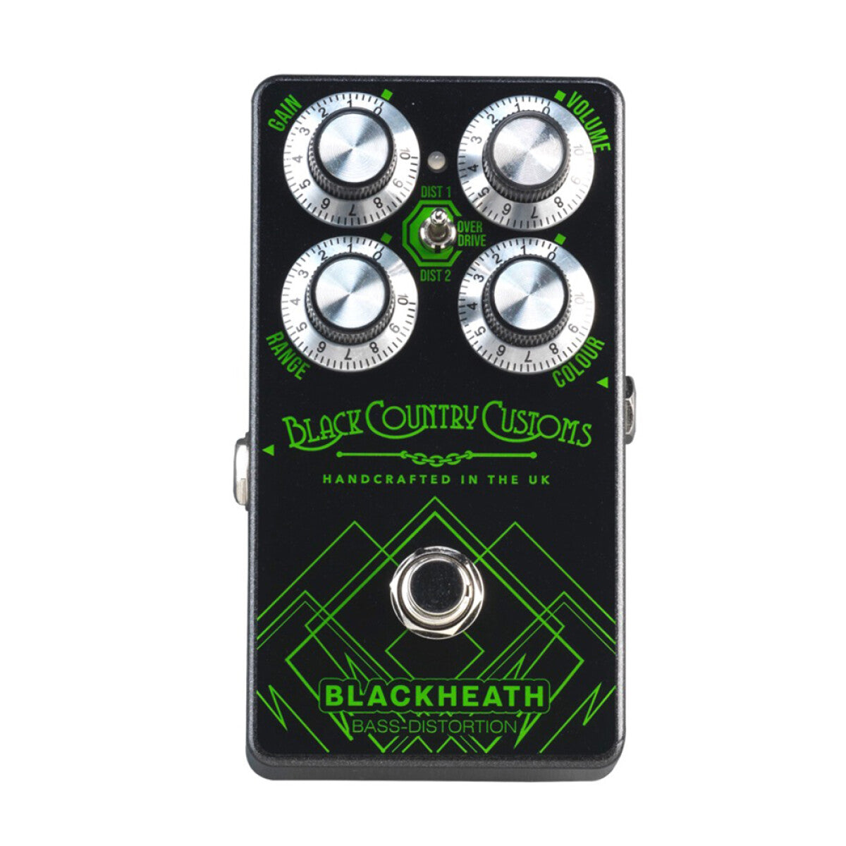 Laney Black Country Customs Blackheath Tri-Mode Bass Distortion Effects Pedal
