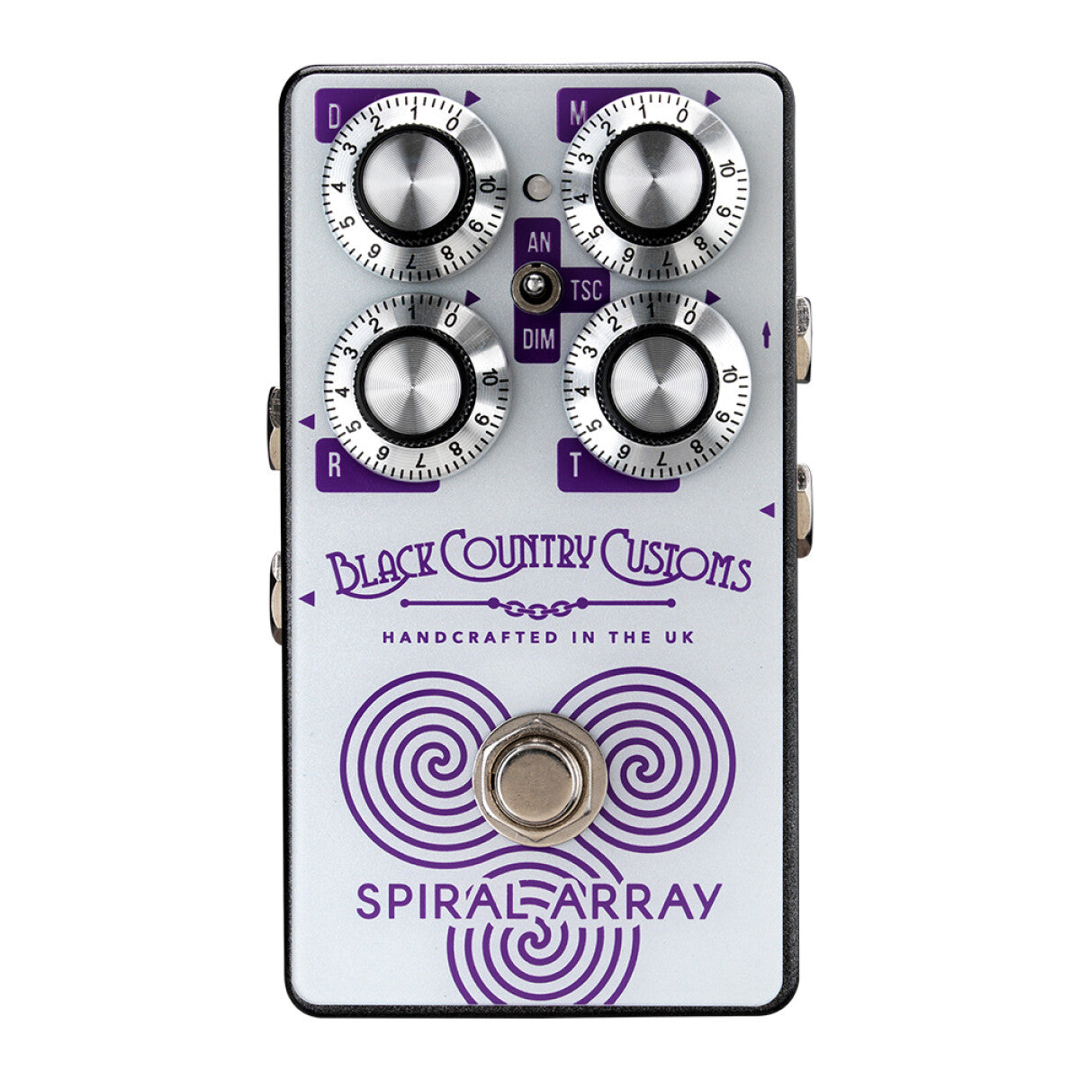 Laney Black Country Customs Spiral Array Chorus (3-Mode: Analog / Dimension / Tri-Stereo) Effects Pedal