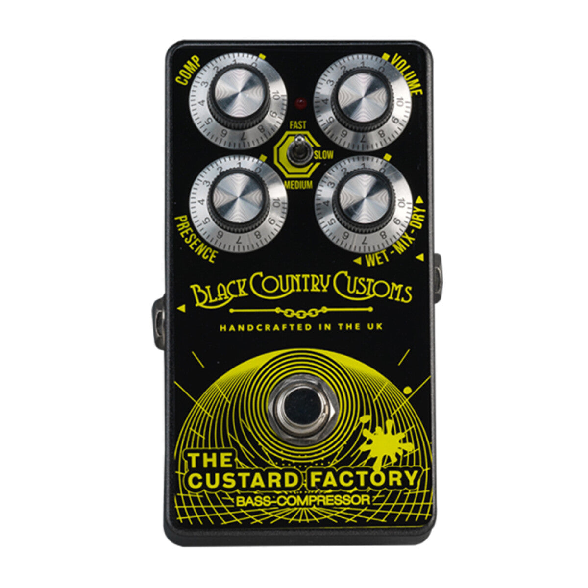 Laney Black Country Customs The Custard Factory Bass Compressor (3-Mode) Effects Pedal