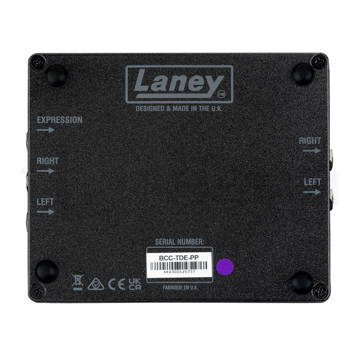 Laney The Difference Engine Stereo Delay – MIDI, Presets, Pro Dual Delay Processor - BCC-TDE