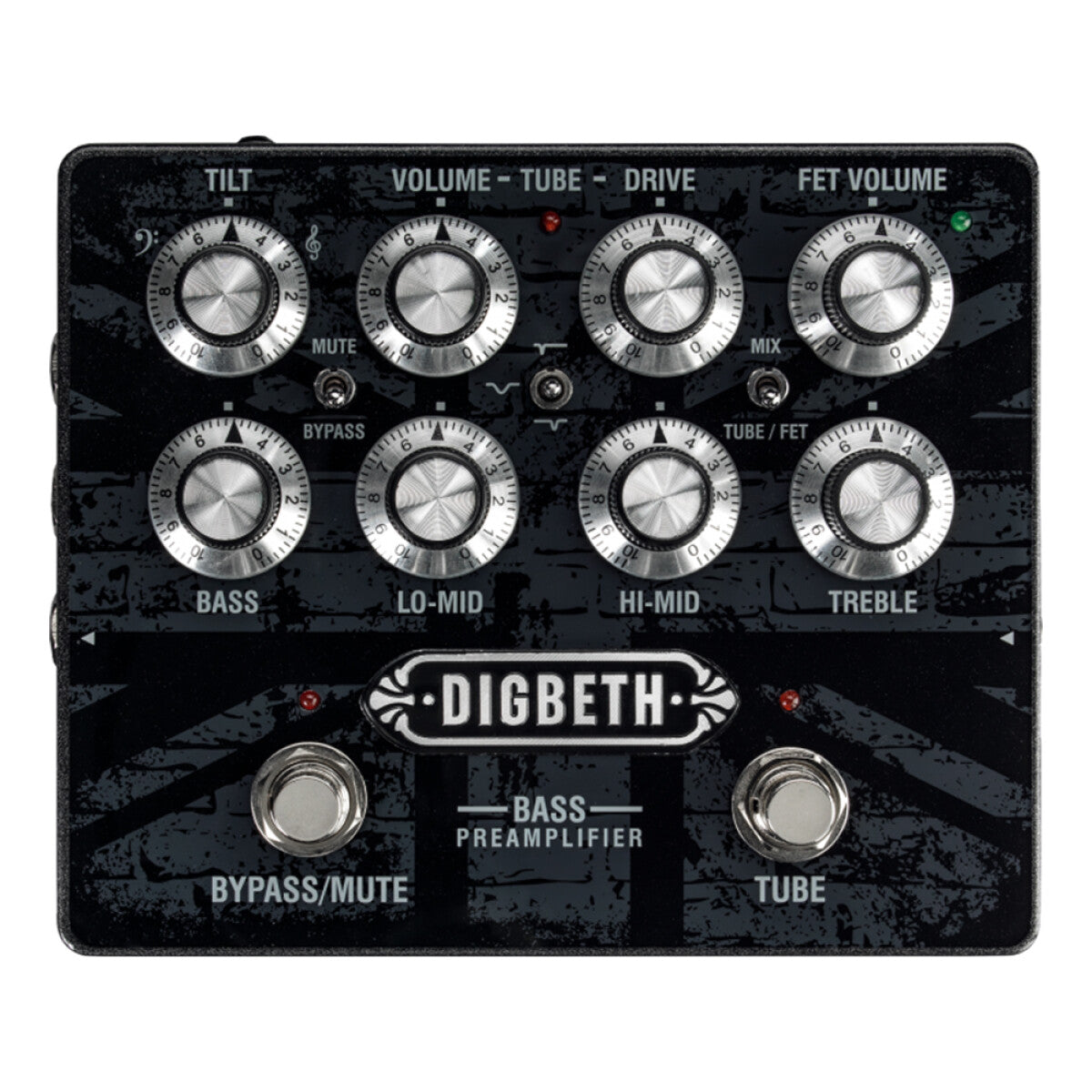Laney Digbeth DB-PRE Tube/FET Bass Preamp & DI Pedal