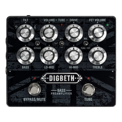Laney Digbeth DB-PRE Tube/FET Bass Preamp & DI Pedal