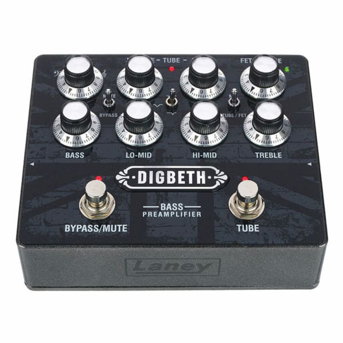 Laney Digbeth DB-PRE Tube/FET Bass Preamp & DI Pedal