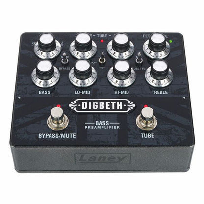 Laney Digbeth DB-PRE Tube/FET Bass Preamp & DI Pedal