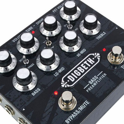 Laney Digbeth DB-PRE Tube/FET Bass Preamp & DI Pedal