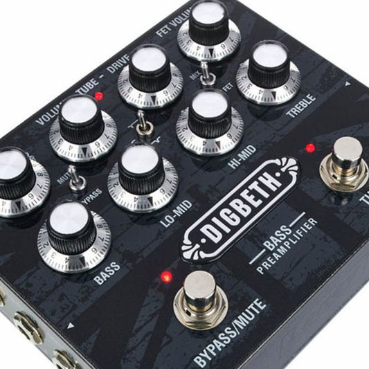 Laney Digbeth DB-PRE Tube/FET Bass Preamp & DI Pedal