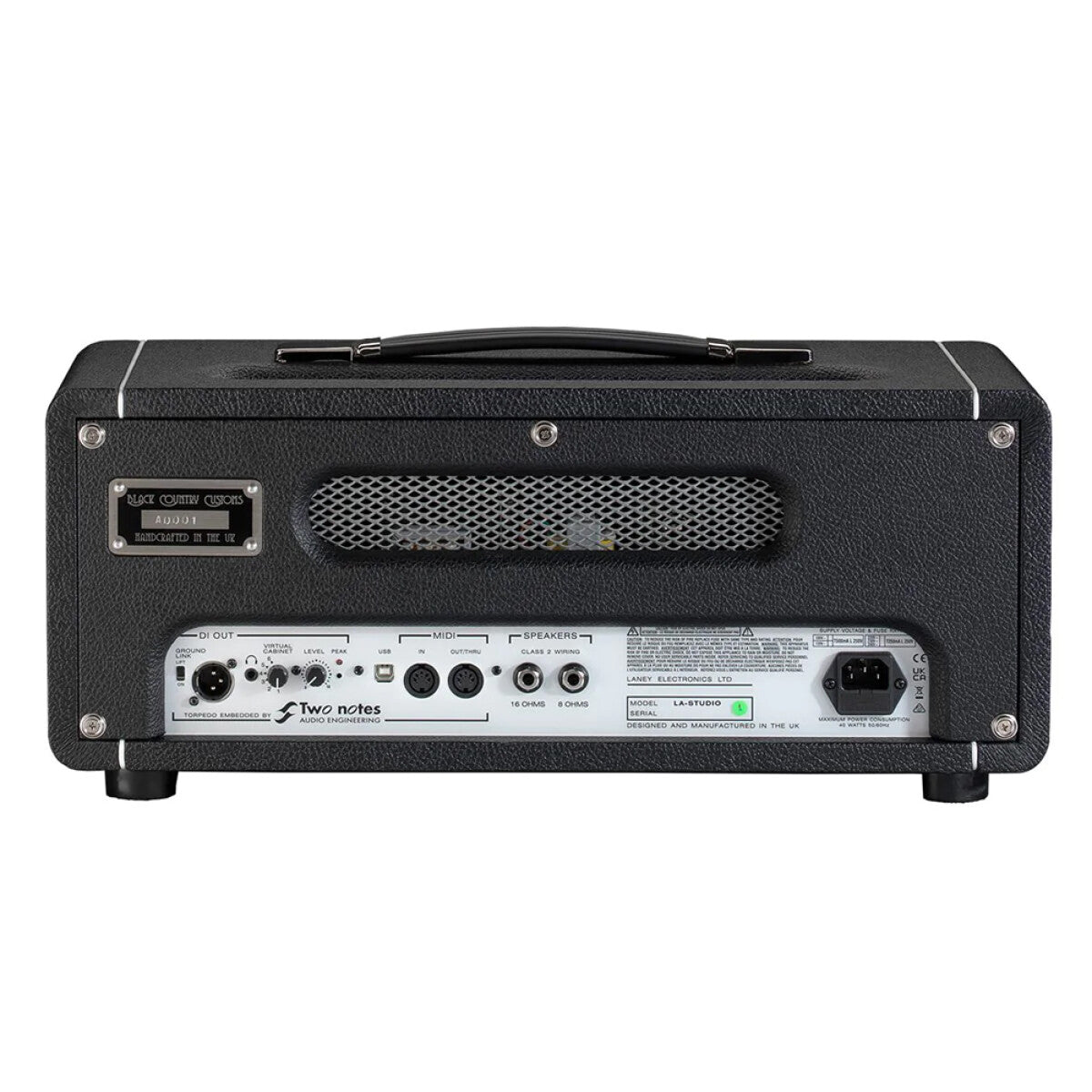 Laney LA-STUDIO All-Tube British Amp Platform w/ Reactive Load & Recording System