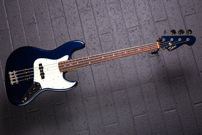2022 Tokai MIJ AJB114 Matching Headstock Gunmetal Blue Jazz Bass Made in Japan MH