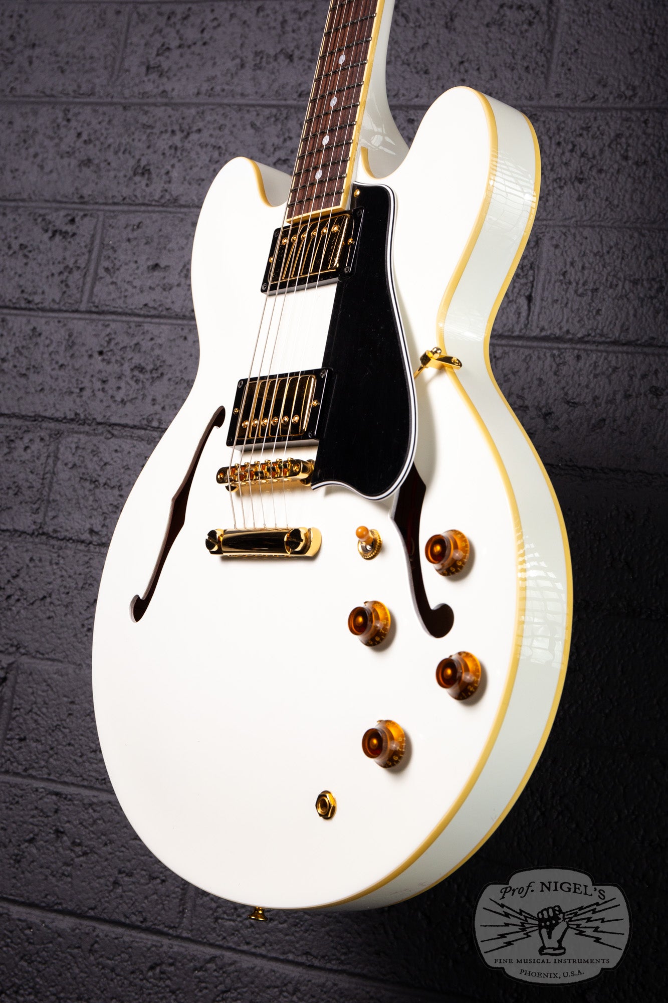 2022 Limited Production Tokai ES202G-CM Snow White w/ Hard Case 335-style MIJ Made in Japan