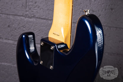 2022 Tokai MIJ AJB114 Matching Headstock Gunmetal Blue Jazz Bass Made in Japan MH